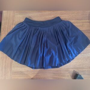 Bad Birdie Navy Pleated golf Skirt